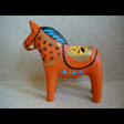 3'' Carved horse  - Nunäs. $23.00