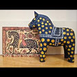 Sunnerbo Wall Hanging Horse with historic reference – 4'' $37.00